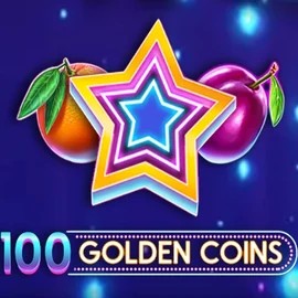 100 Golden Coins logo by Amusnet Interactive SpaceHills Casino
