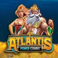 Atlantis Power Combo slot logo by Infinity Dragon Studios at SpaceHills CasinoAtlantis Power Combo