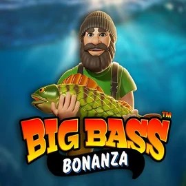 Big Bass Bonanza casino game by Pragmatic Play – featured logo at SpaceHills Casino