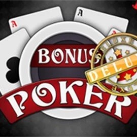 Try Bonus Poker Deluxe - 3 Hands slot by RTG (Reel Time Gaming) on casinospacehills.com – logo image