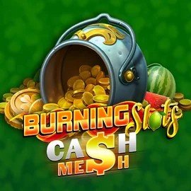 Burning Slots Cash Mesh slot logo by BF Games at SpaceHills CasinoBurning Slots Cash Mesh