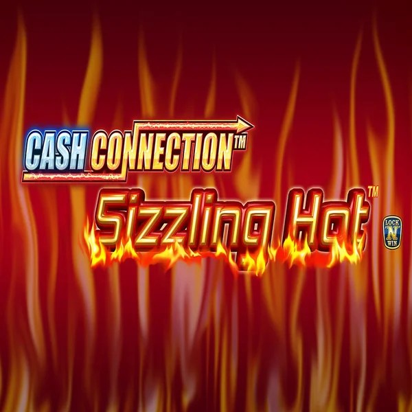 Cash Connection Sizzling hot slot logo by Novomatic at SpaceHills Casino