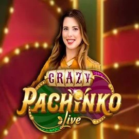 Crazy Pachinko slot icon by Evolution, available at SpaceHills Casino