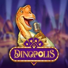 Dinopolis logo by Push Gaming at SpaceHills Casino