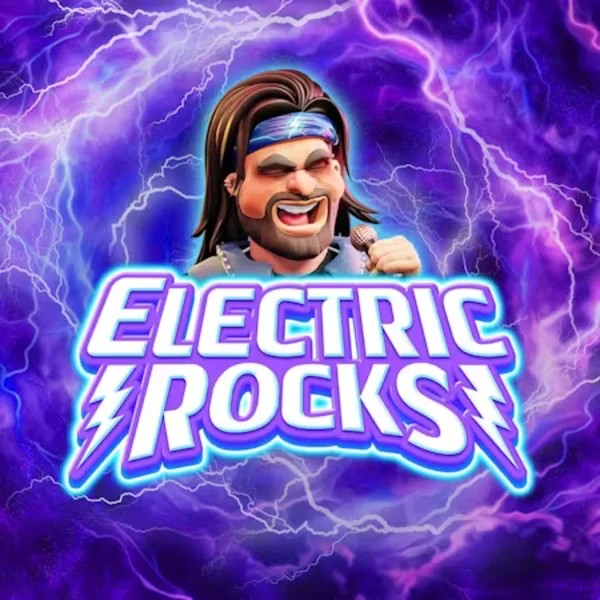Electric Rocks online game logo by Inspired Gaming on casinospacehills.com