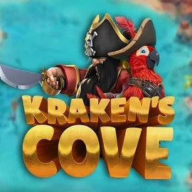 Krakens Cove slot logo by Relax Gaming at SpaceHills CasinoKrakens Cove