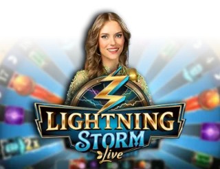 Live Casino logo of Lightning Storm from Evolution at SpaceHills Casino