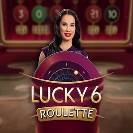 Lucky 6 Roulette slot icon by Pragmatic Play, available at SpaceHills Casino