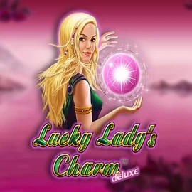 Lucky Ladys Charm Deluxe logo by Greentube at SpaceHills CasinoLucky Ladys Charm Deluxe