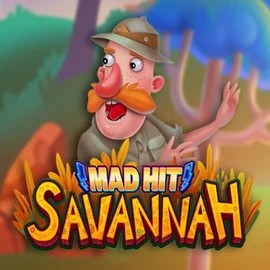 Mad Hit Savannah casino game by RubyPlay – featured logo at SpaceHills Casino