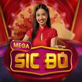 Mega Sic Bo online game logo by Pragmatic Play on casinospacehills.com