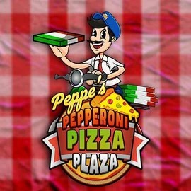 Peppe’s Pepperoni Pizza Plaza casino game by Pragmatic Play – featured logo at SpaceHills Casino