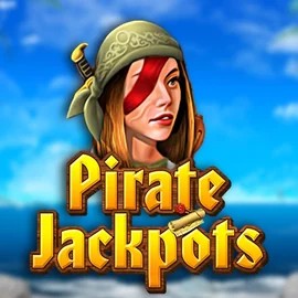 Pirate Jackpots slot logo by Belatra Games at SpaceHills CasinoPirate Jackpots