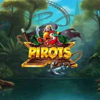 Pirots X online game logo by ELK Studios on casinospacehills.com