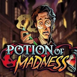 Official Slots logo: Potion of Madness by Play'n GO at SpaceHills Casino