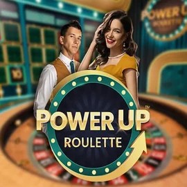 Official Live Casino logo: PowerUP Roulette by Pragmatic Play at SpaceHills Casino