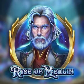Rise of Merlin game by Play'n GO – logo hosted on SpaceHills Casino