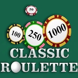 Roulette slot logo by OneTouch Games at SpaceHills CasinoRoulette