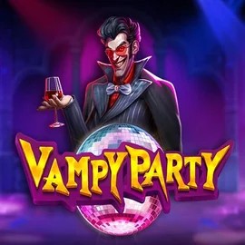 Vampy Party slot visual from Pragmatic Play available on casinospacehills.com